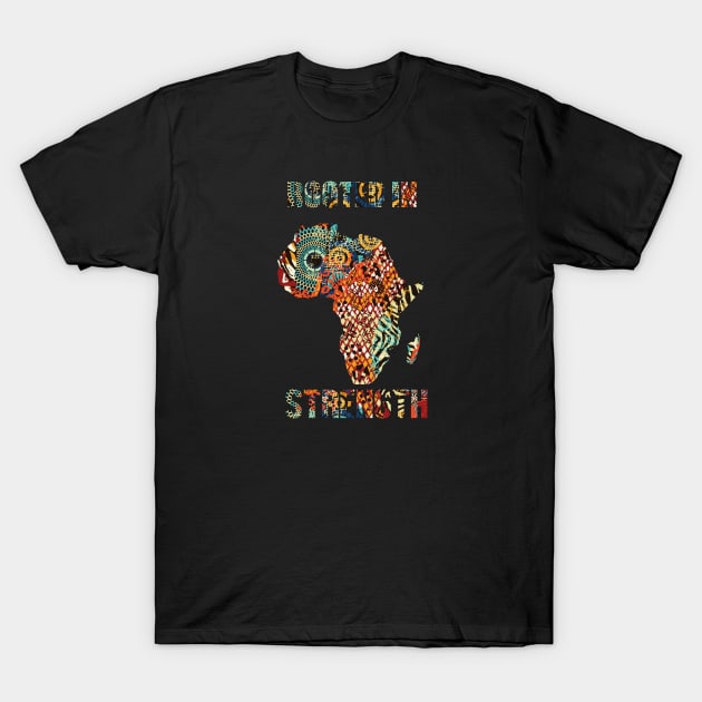 Africa routed in strength. T-Shirt by Precious7